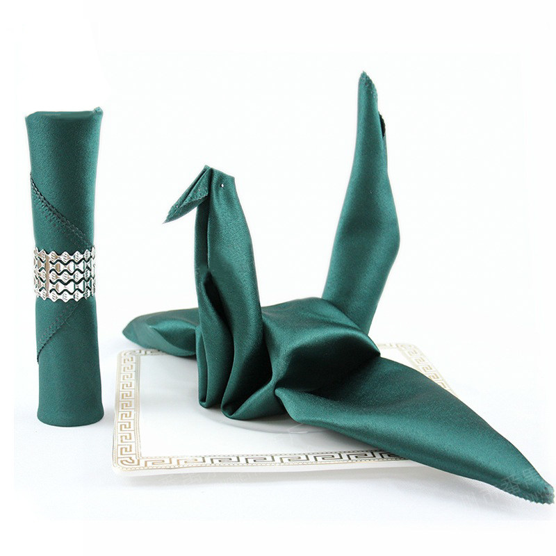 Western napkin cloth mouth cloth Hotel household napkin Hotel banquet square napkin cloth Seat towel Dining room wipe cup napkin