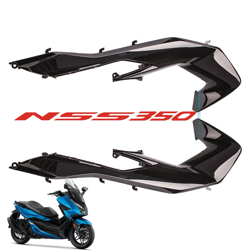 Fosha Nss350 Bright Black Car Front Guard Plate Cover Shell Guard Plate Decorative Diversion Shell Made in Thai Domestic Original