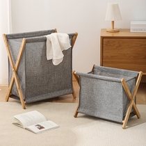 Bedside storage rack for sleeping in the bedroom at night a temporary clothing storage basket for storing clothes