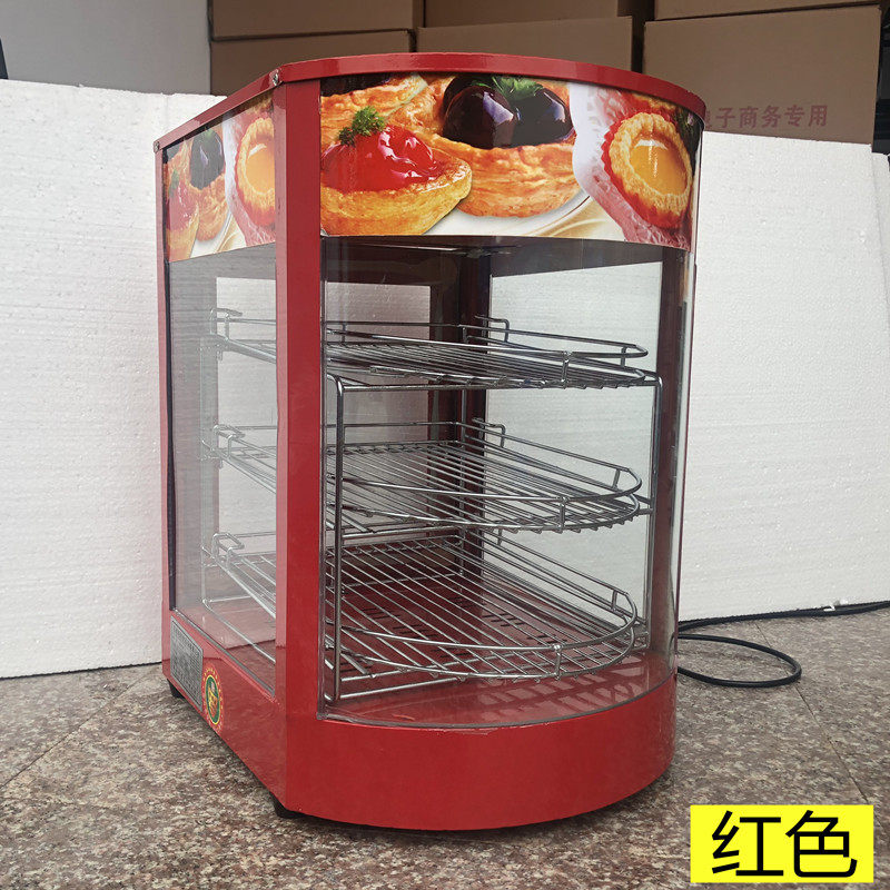 Egg tart display cabinet Burger cabinet Heating display cabinet Beverage display cabinet Constant temperature insulation cabinet Food insulation cabinet