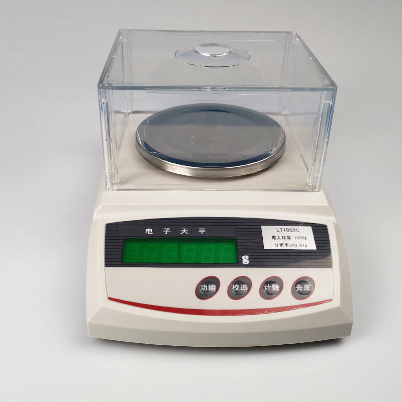 1 % of the daily weight electronic scales 0 01g 10mg of the lab 100mg