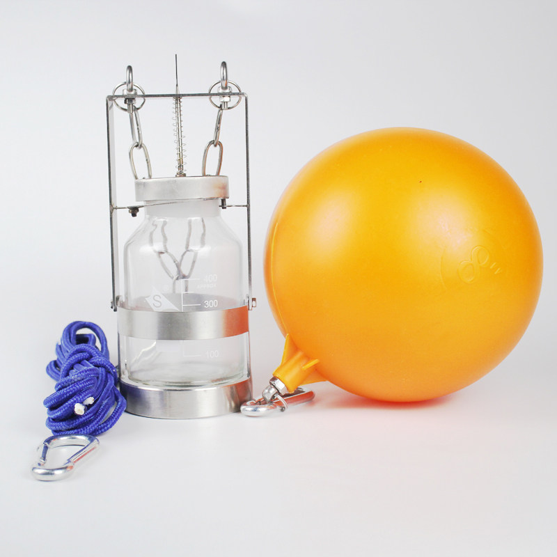 Stainless steel petroleum sampler fixed depth water quality sampler water collector fixed point water sample collector 0 5L1L
