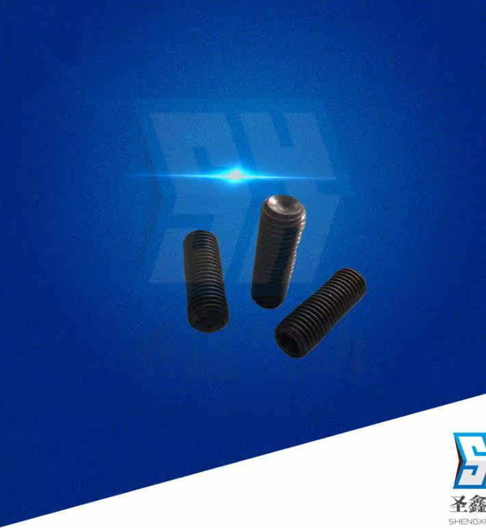 12 Grade 9 fine-tooth headless hexagonal machine meter screw tightening screw M3-0 35 teeth * 6 M4-0 5 teeth *