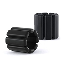 Silicone weight-bearing bracelet 2KG yoga sports wristband 0 9 1 8KG invisible running sandbag fitness ring leggings