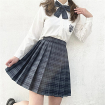 Kasuga uniform jk uniform pleated skirt high waist slim small fresh small man set skirt spring 2021 new model