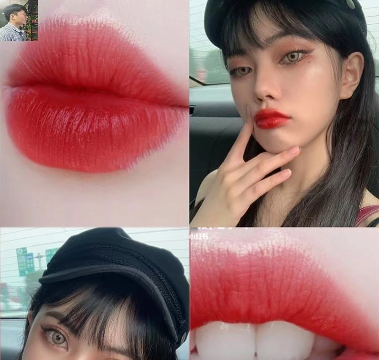 Son kem lì Velvet Matte Lip glaze set niche thương hiệu son matte nữ sinh hàng nội địa giá rẻ hộp set son bóng thành phố cấm - Son bóng / Liquid Rouge