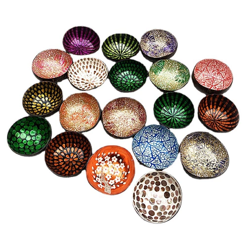 Вьетнамская кокосовая чаша вьетнамская оболочка кокосовая посуда Миска Домашняя чаша Миска конфела дыня пластина кокосовая миска кокосовой