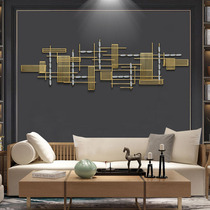 Light luxury metal creative living room wall decoration pendant modern simple sofa background wall atmospheric wall decoration