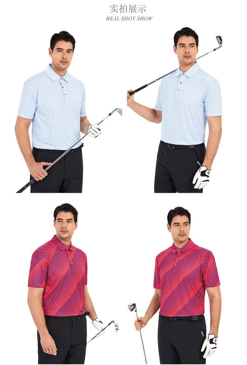 Трансграничная торговля, мужская шелковая летняя футболка polo, европейский стиль, короткий рукав 