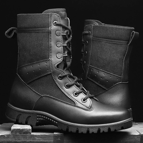 Летние сверхлегкие дышащие сапоги, тактическая высокая спортивная обувь