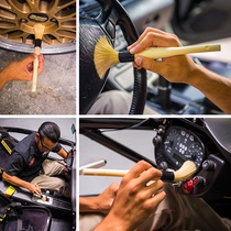 Car Beauty Details Brush Air Conditioning Air Outlet Brushed Interior Clean Hairbrush Cleaning Brush Chemical Boy Hominin