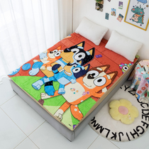 Cartoon Autumn winter mattress Bruy family of snow minced home tatami dorm room student sleeping room bed cushion