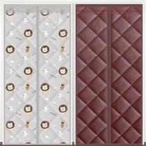 Soundproof door curtain super-strong soundproof winter cotton door curtain thickened home soundproof warm-insulated wind-proof windproof hanging curtain