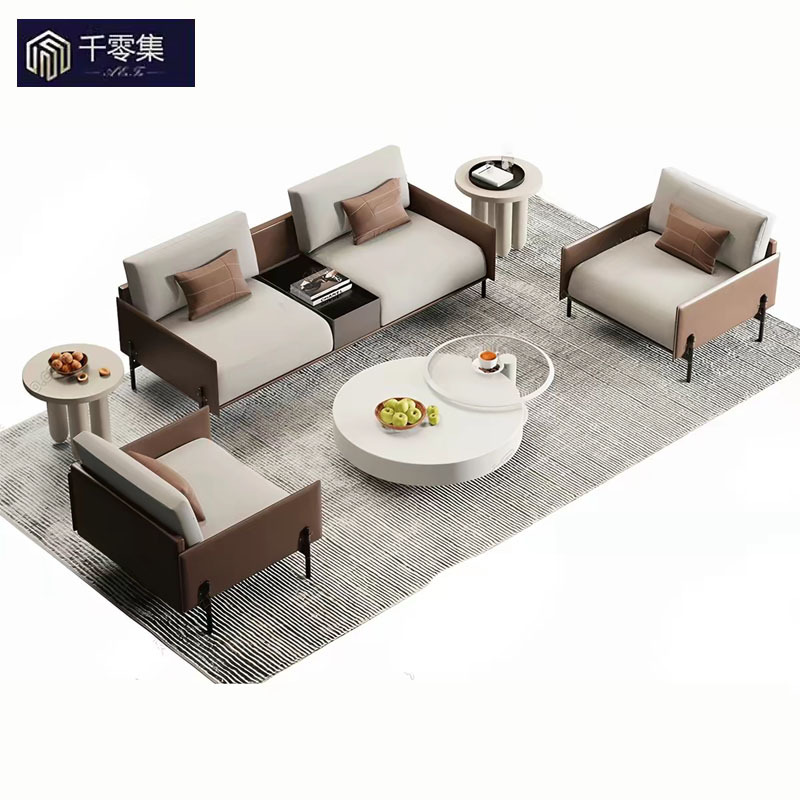 Sales Office Negotiation Sofa, Hotel Lounge Area, Lobby Seating Combination, Homestay Model Room, Light Luxury Leisure Chair Sales Office Negotiation Sofa, Hotel Lounge Area, Lobby Seating Combination, Homestay Model Room, Light Luxury Leisure Chair
