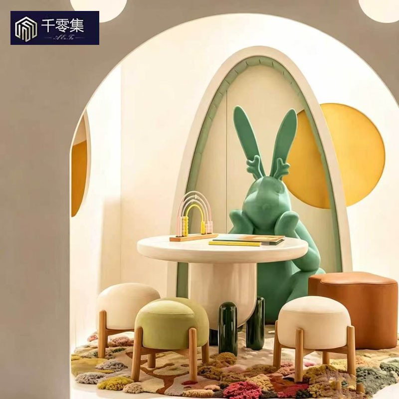 Sales Office Children's Table and Chair Set, Entertainment Area, Early Education Center, Building Block Table, Hotel Reading Room, Handicraft Learning Table Sales Office Children's Table and Chair Set, Entertainment Area, Early Education Center, Building Block Table, Hotel Reading Room, Handicraft Learning Table
