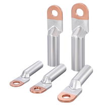 DTL copper aluminum nose national standard A grade thickened copper aluminum connector 162535507095240300 square terminal block