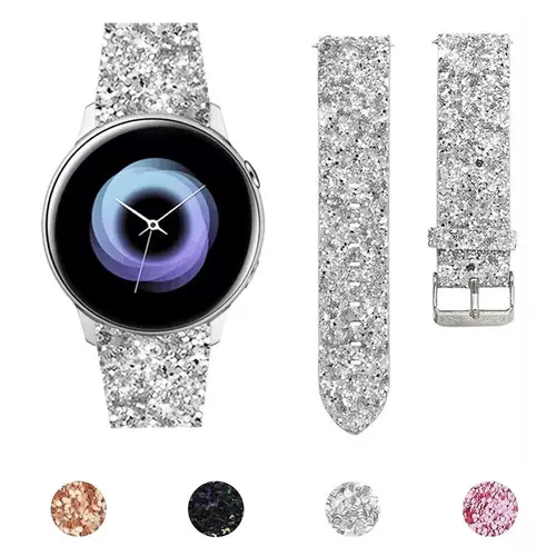 Часы, блестки для ногтей, ремешок для часов, браслет, 46mm, 22mm