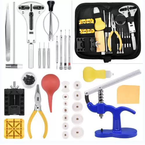Набор инструментов для ремонта для ремонта часов ремонт и разобрать 147 комплектов комбинаций домашних аппаратных средств для часов.