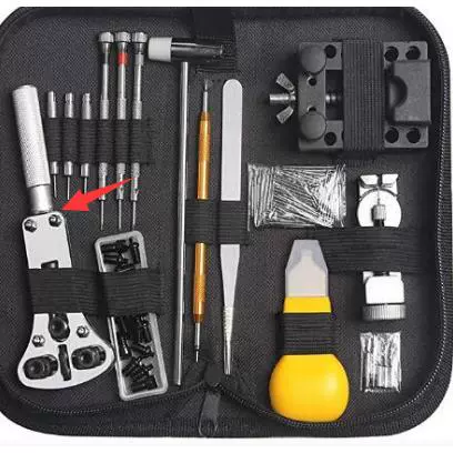 Набор инструментов для ремонта для ремонта часов ремонт и разобрать 147 комплектов комбинаций домашних аппаратных средств для часов.