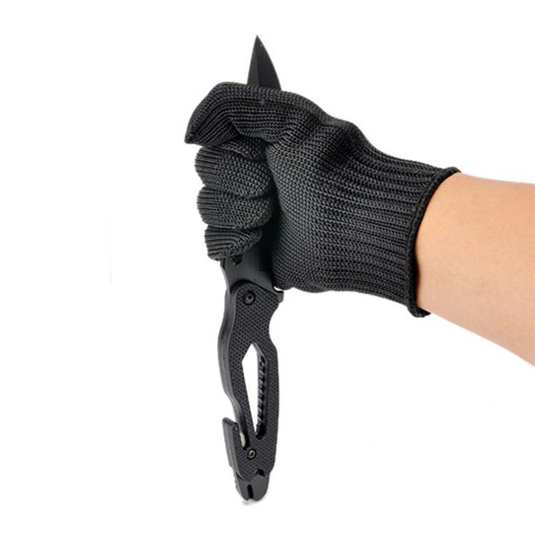 Factory direct supply anti-cut 5 grade steel wire anti-cut gloves killing fish cutting fish slaughtering special carpentry gloves