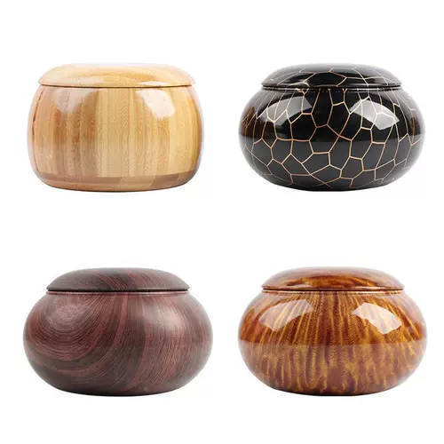 Большая ударопрочная износостойкая Гомоку из натурального дерева, шахматы, коробочка для хранения