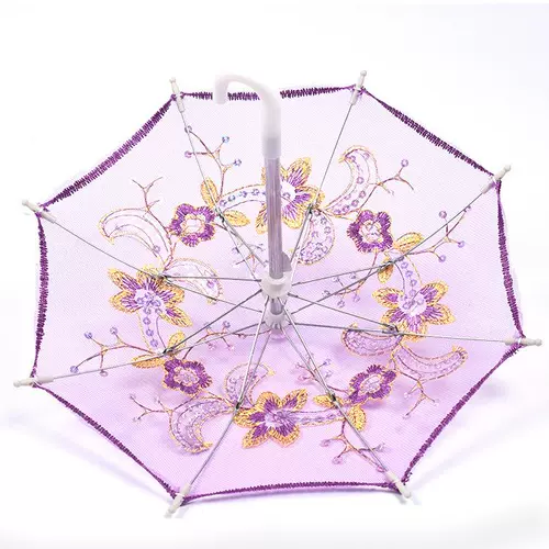 Декоративный вышитый зонтик костюмы танцевальные суда зонтик