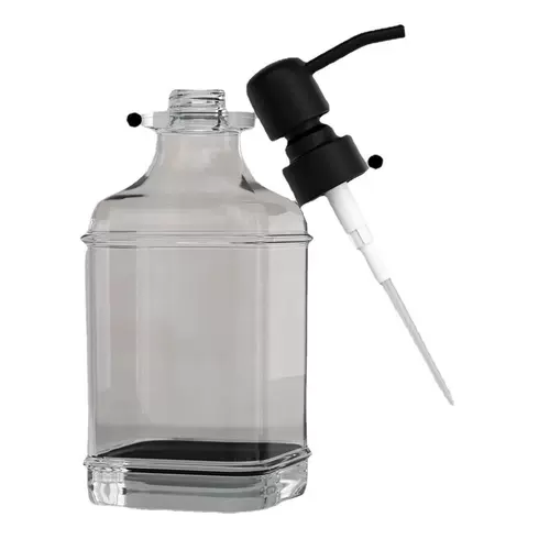 Стеклянный санитайзер для рук, тара из нержавеющей стали, бутылка, мыло, шампунь