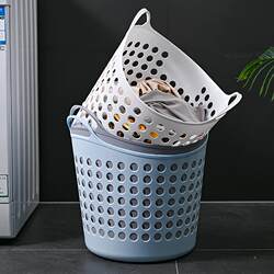 Dirty clothes basket large household plastic dirty clothes basket clothes storage basket bathroom laundry basket toy sundry storage basket