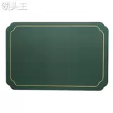 Китай Ветром Руйи Пном Пенх Кожаная подушка высокий вес западной подушки для еды простая водонепроницаемая подушка круглого стола