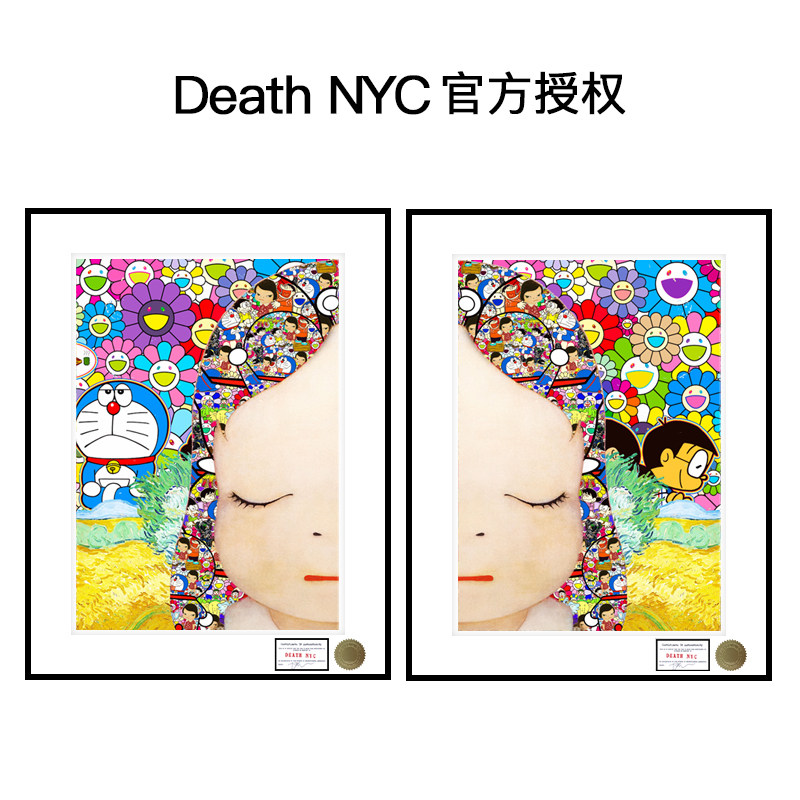 DEATH NYC 正規品ポスター□DEATHM5130MICKEY(Ed 100)□ドラえもん