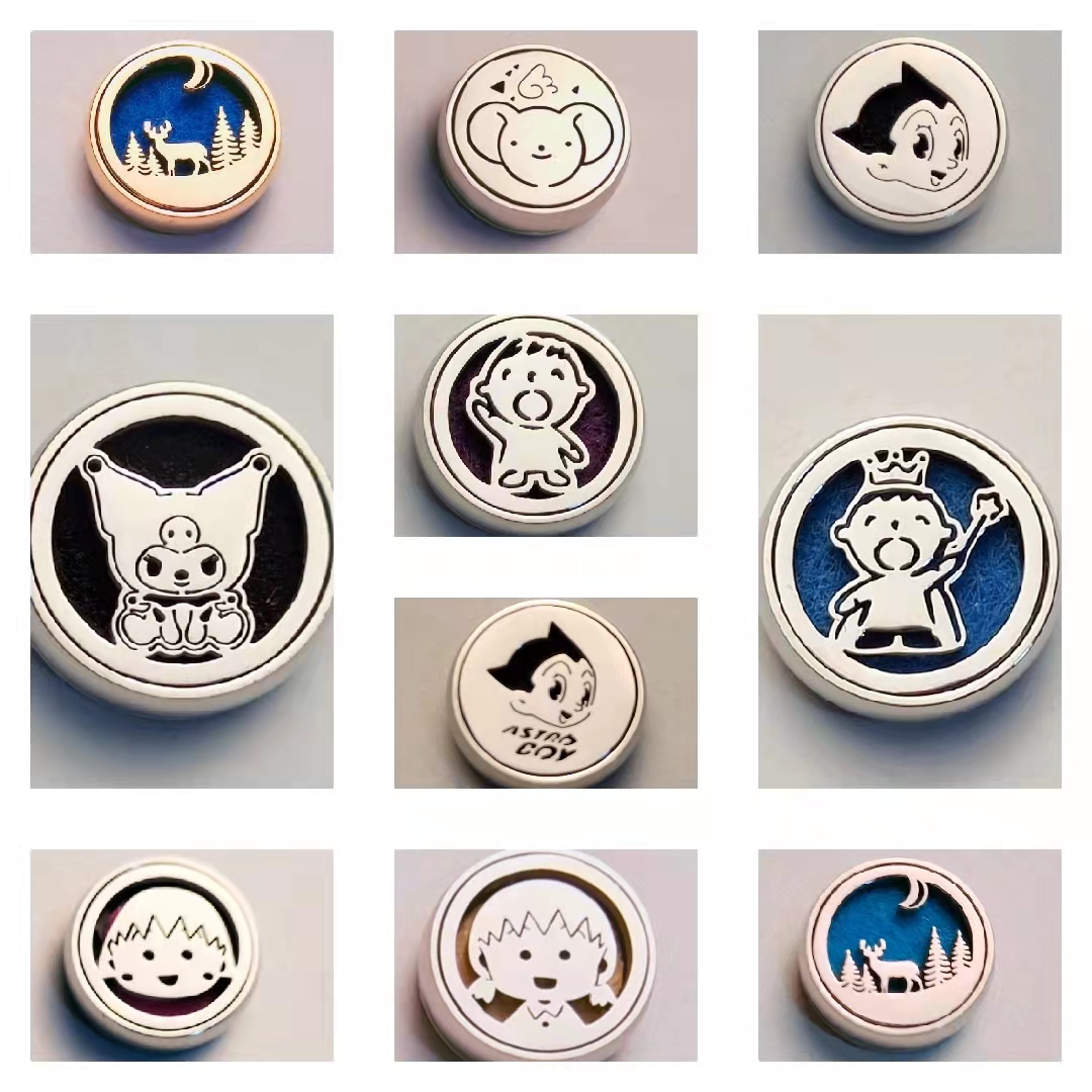 New Cartoon Essential Oils Buckle Scented magnet mask Mask Incense of the Fragrant Lavender Xiaofei Xiaofei Aromatic Buckle 