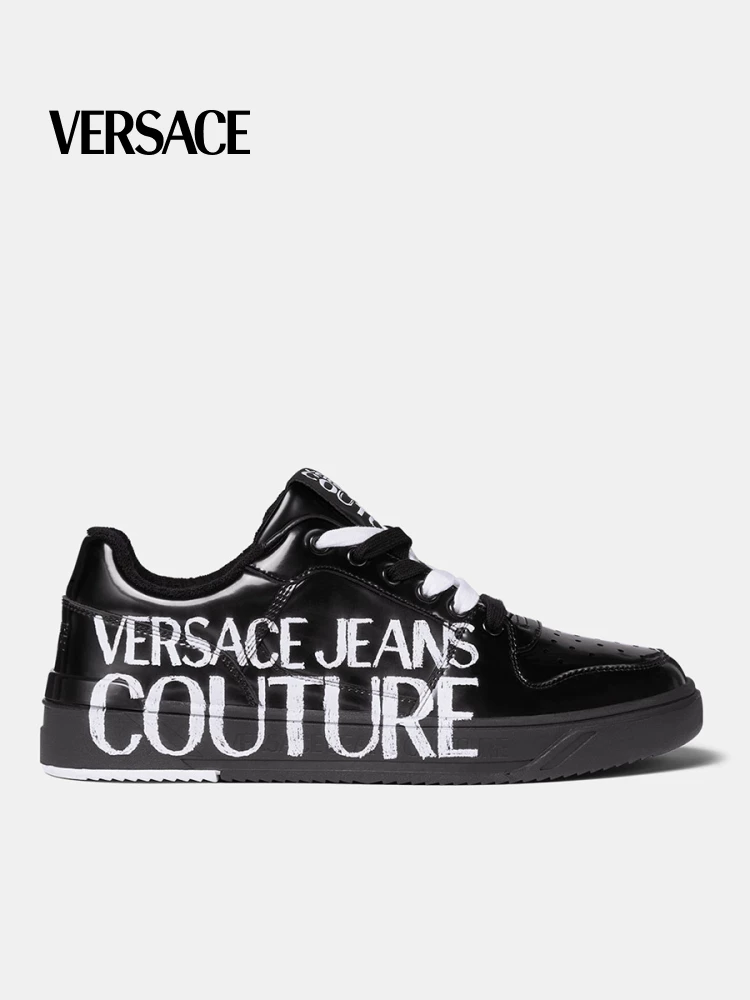 Мужские повседневные белые кроссовки Versace Jeans Couture