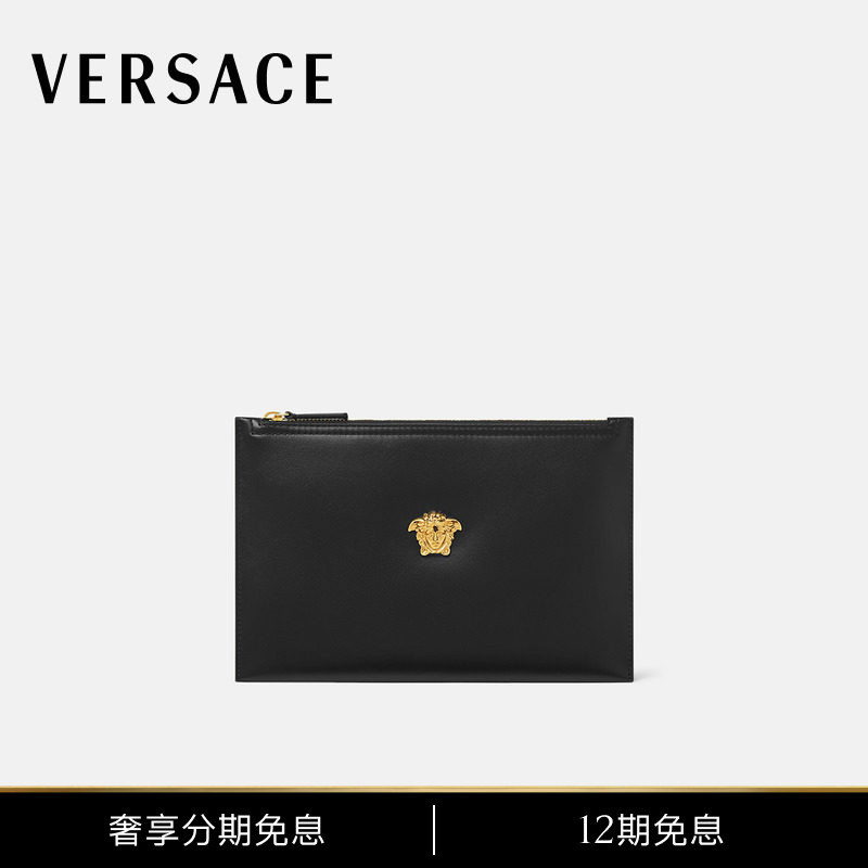 [12 Installments with No Interest] Versace/Versace Men's La Medusa Clutch Bag