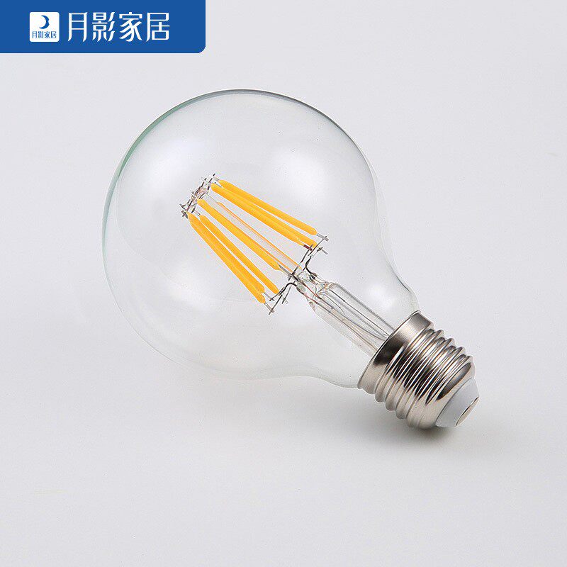 Moon Shadow Lamp e27 screw mouth LED light bulb warm white home g80 dragon bead big ball bubble super bright energy saving lighting source