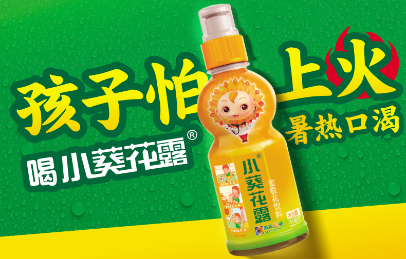 葵花药业 小葵花露金银花露 250ml*6瓶 清热解毒 图1