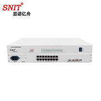 Sinoyizhou PCM telephone optical transceiver telephone voice multiplexing equipment E1 to 4-way-30-way telephone isolation network