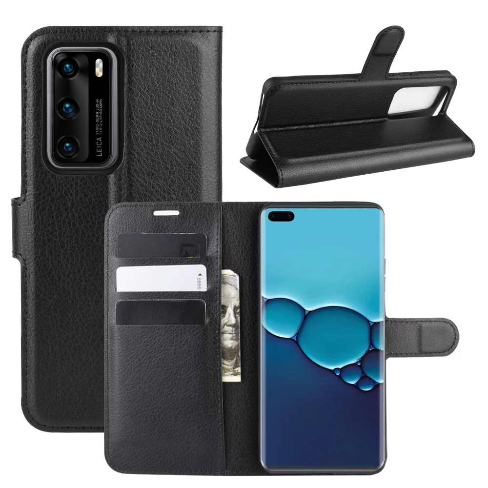 [Для Honor 20 lite 9A 9X View 30 Pro чехол-книжка из кожи]