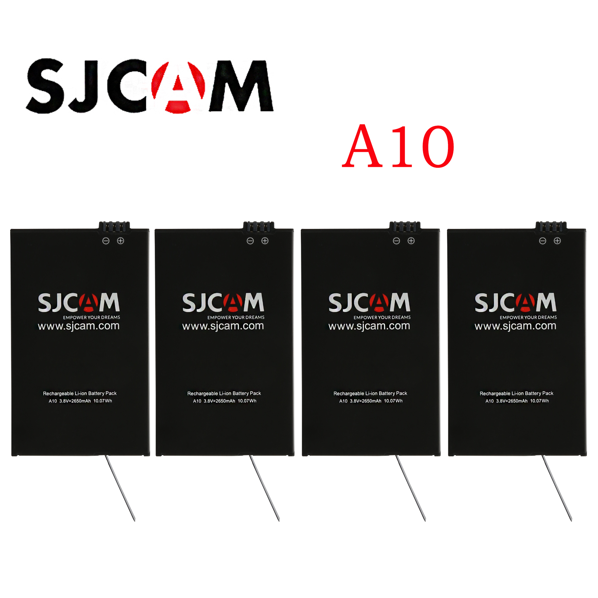 4&BatterySJCAM   A10   battery     Li-on   SJCAM   Accessories     Battery   Charger