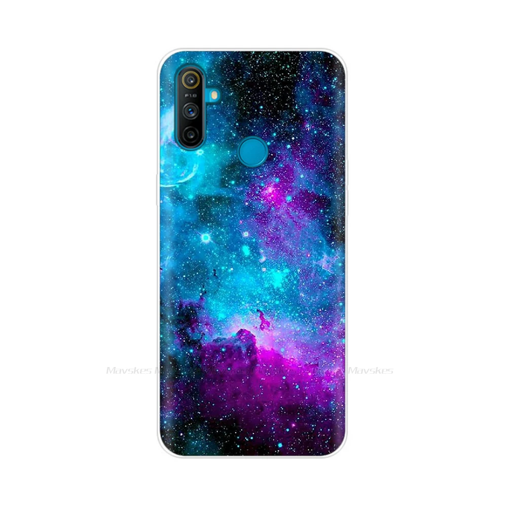 Чехол из силикона для OPPO Realme C3, мягкий TPU чехол для телефона OPPO
