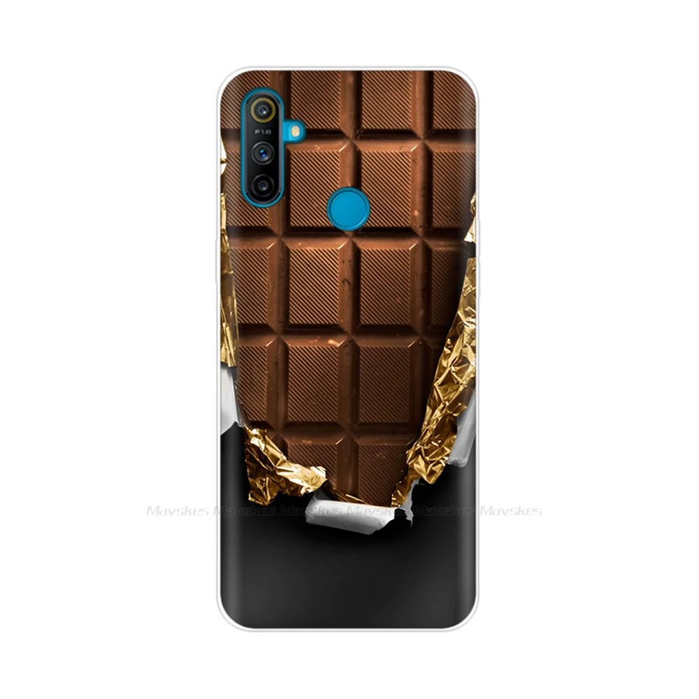 Чехол из силикона для OPPO Realme C3, мягкий TPU чехол для телефона OPPO