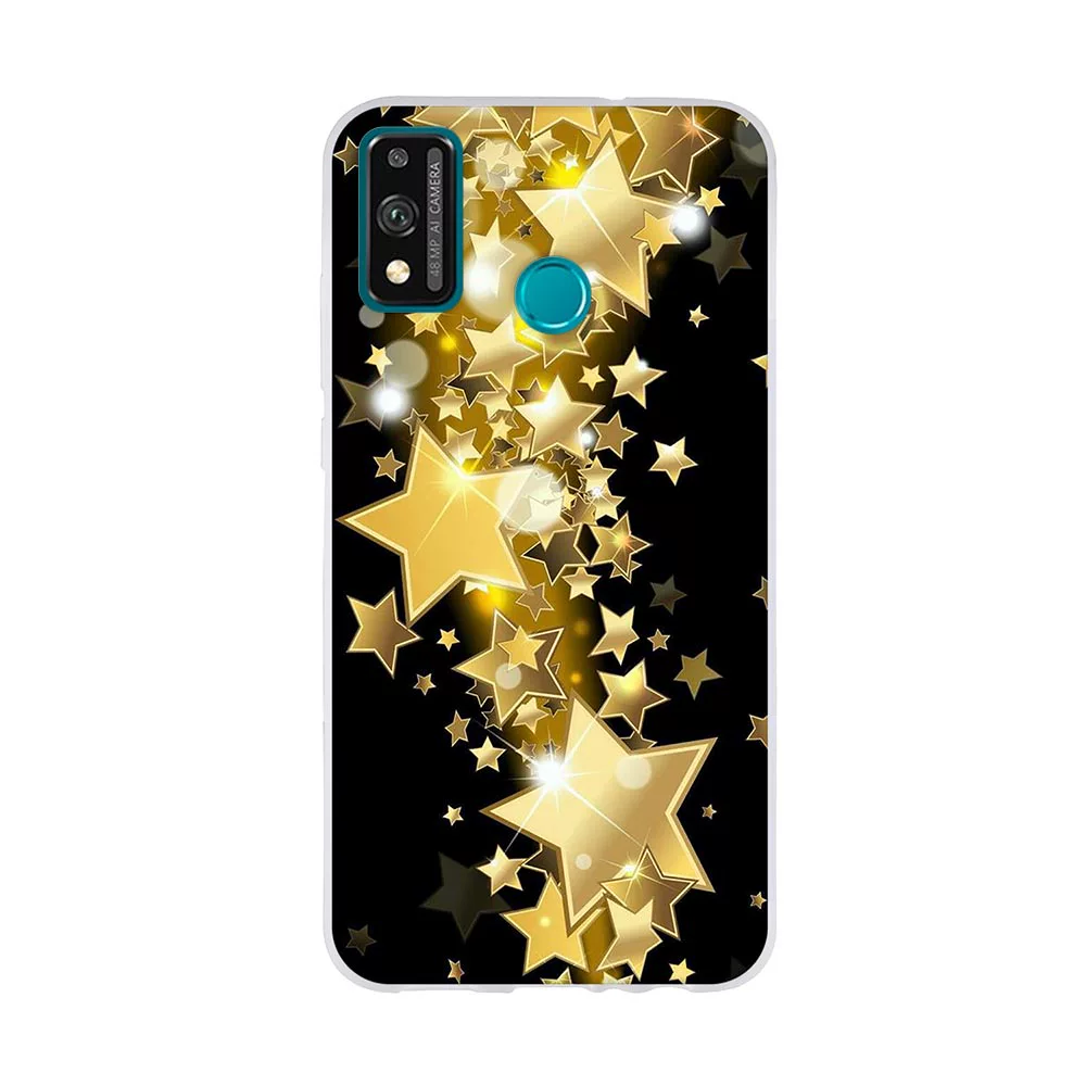 [Силиконовый чехол для Huawei Honor 9X Lite 9XLite чехол задняя крышка]