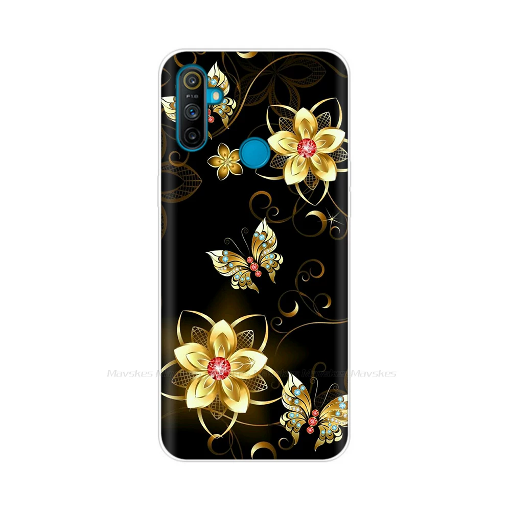Чехол из силикона для OPPO Realme C3, мягкий TPU чехол для телефона OPPO