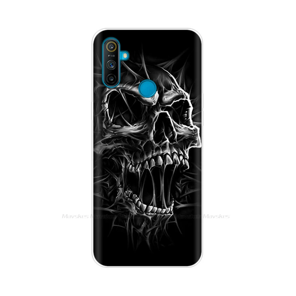Чехол из силикона для OPPO Realme C3, мягкий TPU чехол для телефона OPPO