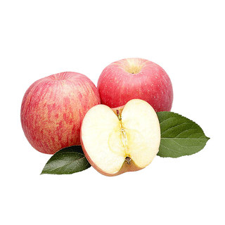 Shandong Red Fuji Apple 2Jin [Jin is equal to 0.5kg] packed in a full box, the diameter of the middle fruit is 75mm+