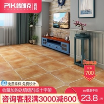 Tiles Antique tiles 600x600 floor tiles Living room Bedroom Matte American retro kitchen Mediterranean floor tiles