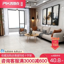 Floor tiles 800x800 tiles Living room matte tiles Bedroom antique retro kitchen gray non-slip wear-resistant floor tiles
