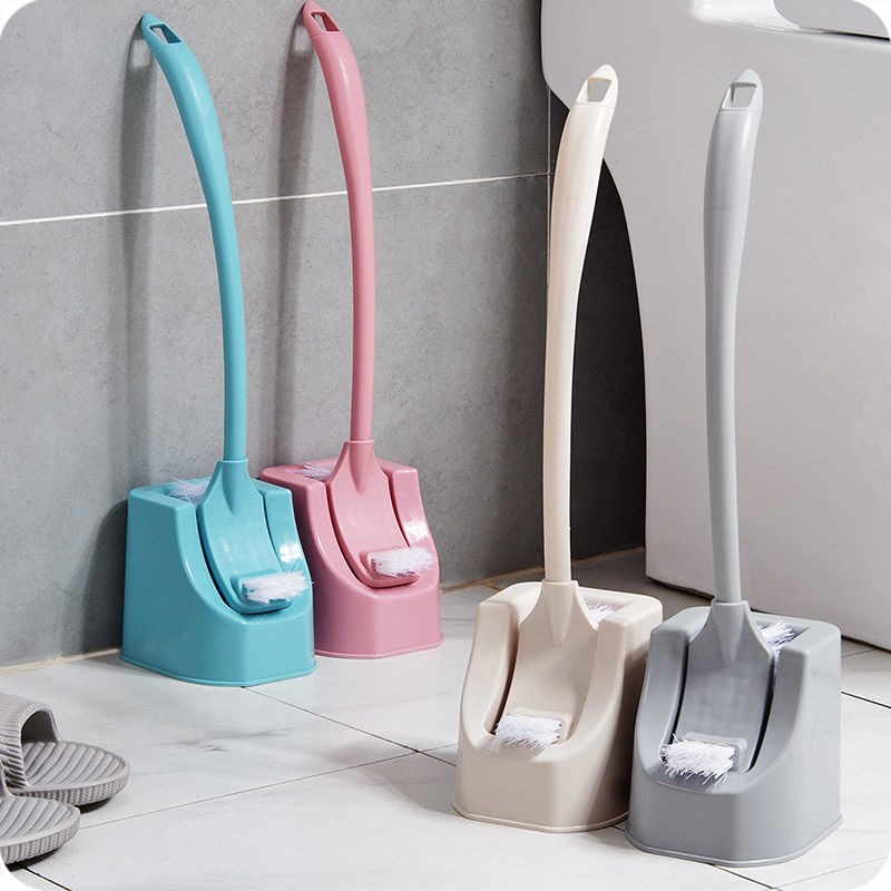 Home Toilet Brush Suit Creative Makeup Room Wash Toilet Brush New long handle No dead angle cleaning brush Toilet Brush