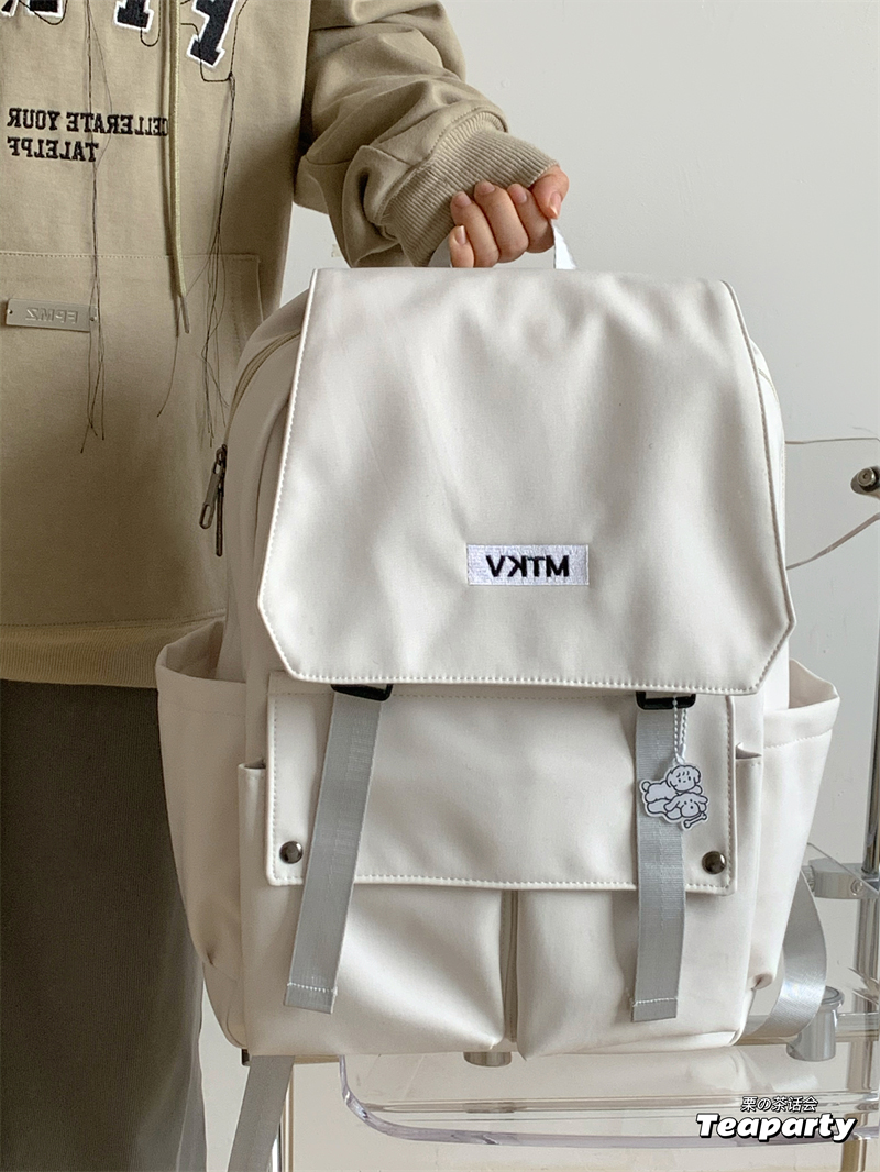 Japanese Harajuku ins street backpack men's unisex large-capacity backpack female junior high school students high school students schoolbag tide