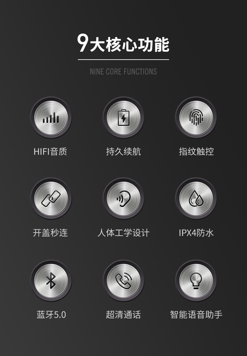 爱奇艺 入耳式降噪蓝牙耳机 蓝牙5.1连接 图3