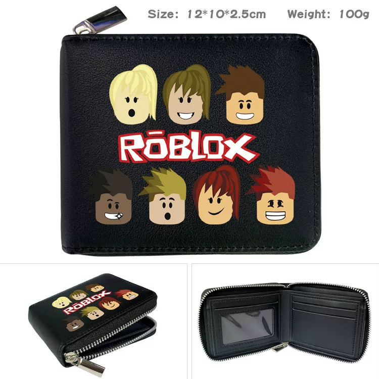 Новый продукт виртуальный мир молния PU кошелек монетка кукла ROBLOX игра пара складной кожаный кошелек
